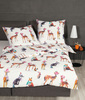 Bettwäsche Satin allover Bambi Modern Art S 42115 mit RV