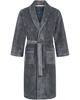 Morgenstern Bademantel Herren Schalkragen, Multifaser, BO, stein/grau, 106/110