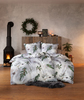 Bettwäsche Kuschelflanell allover Tannenzweige 4455 mit RV